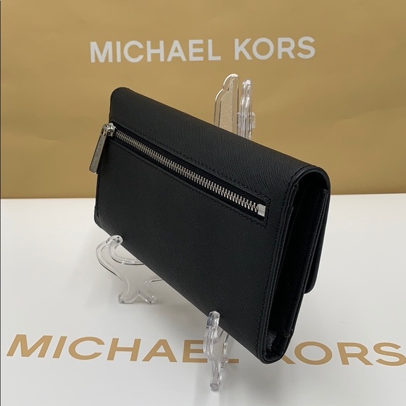 Michael Kors Jet Set Travel Lg Trifold Wallet - Picture 11 of 16